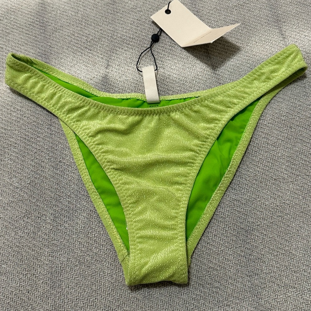 Bec & Bridge Lime Appletini Swim Bikini Bottom US Size 8 NWT